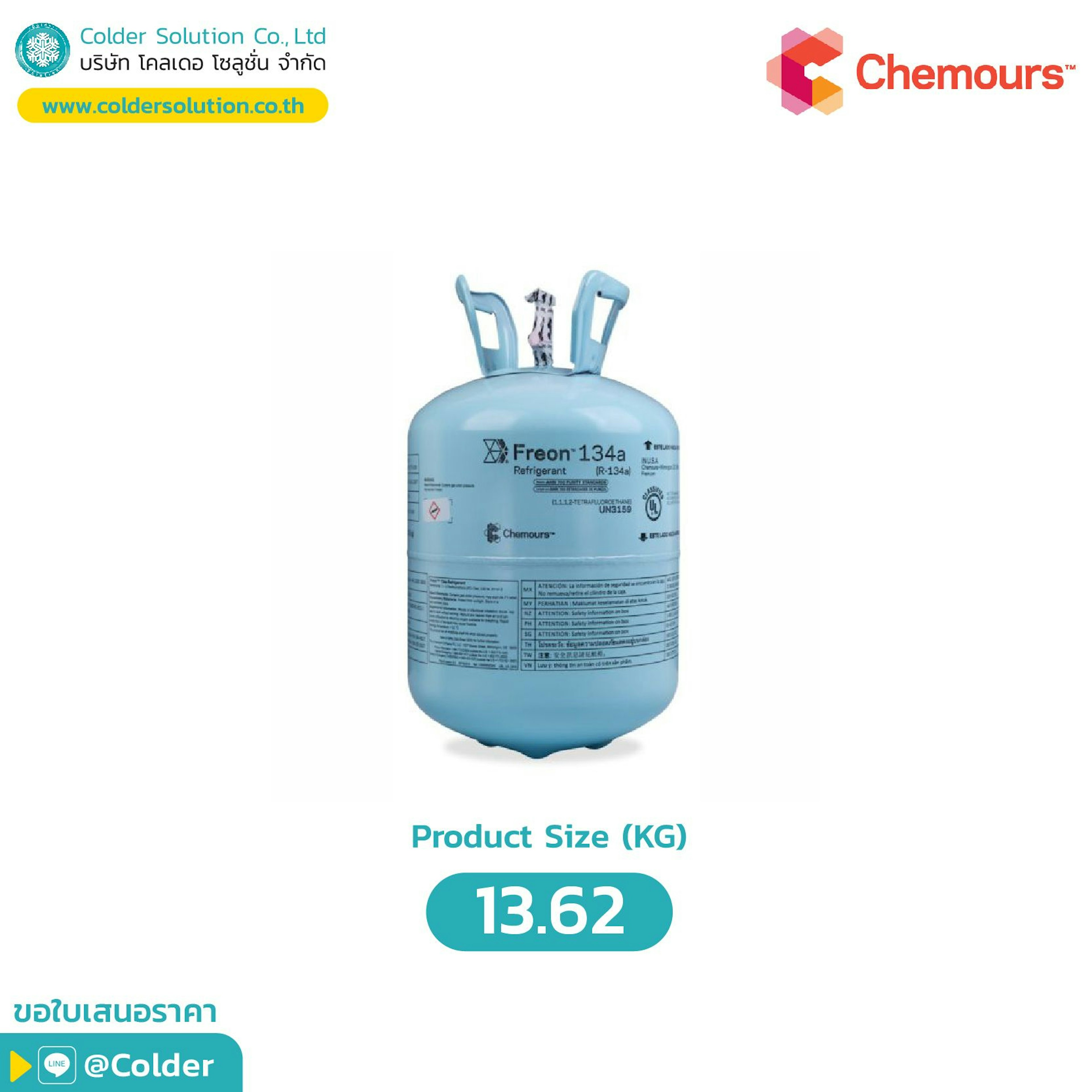 สารทำความเย็น R134a