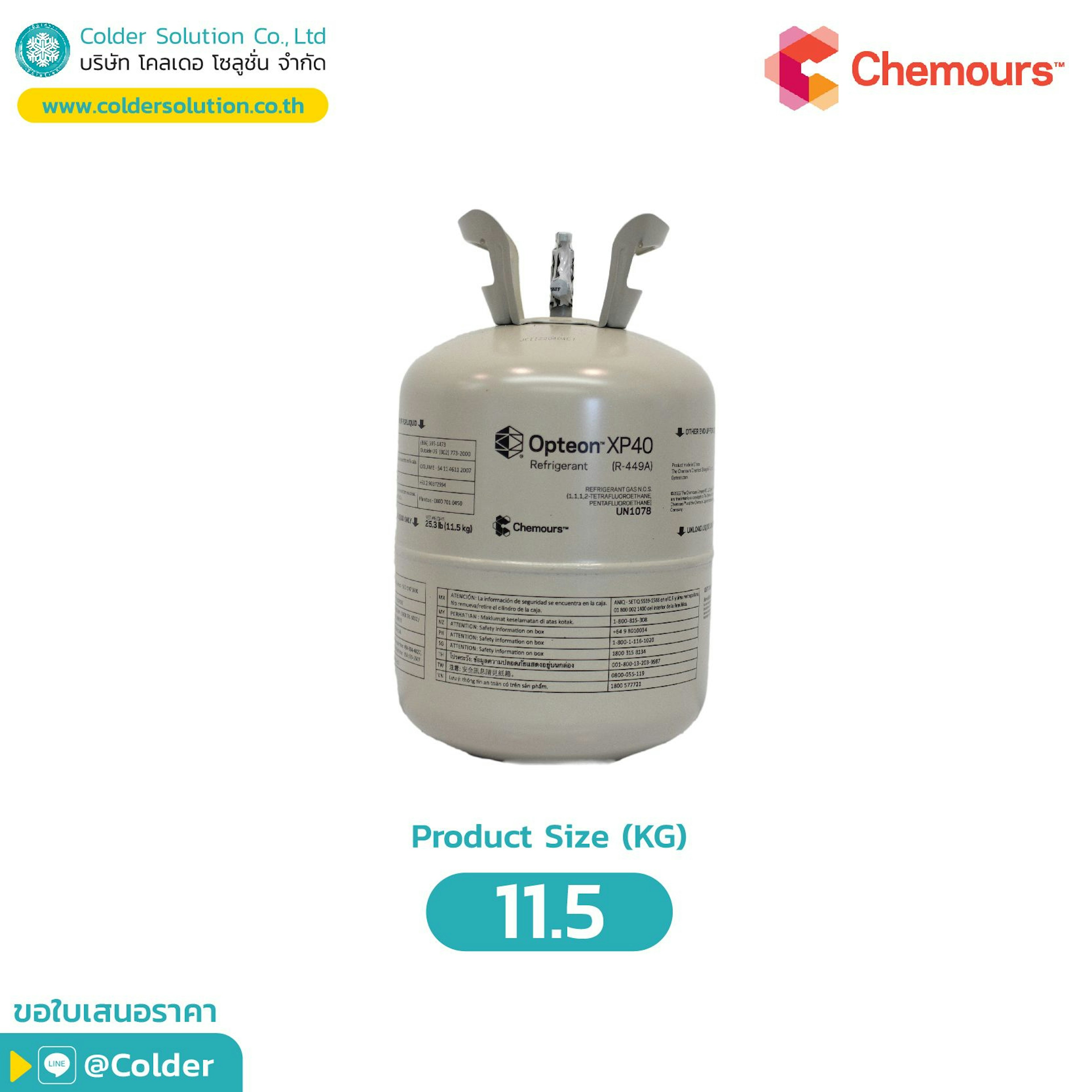 สารทำความเย็น R449A