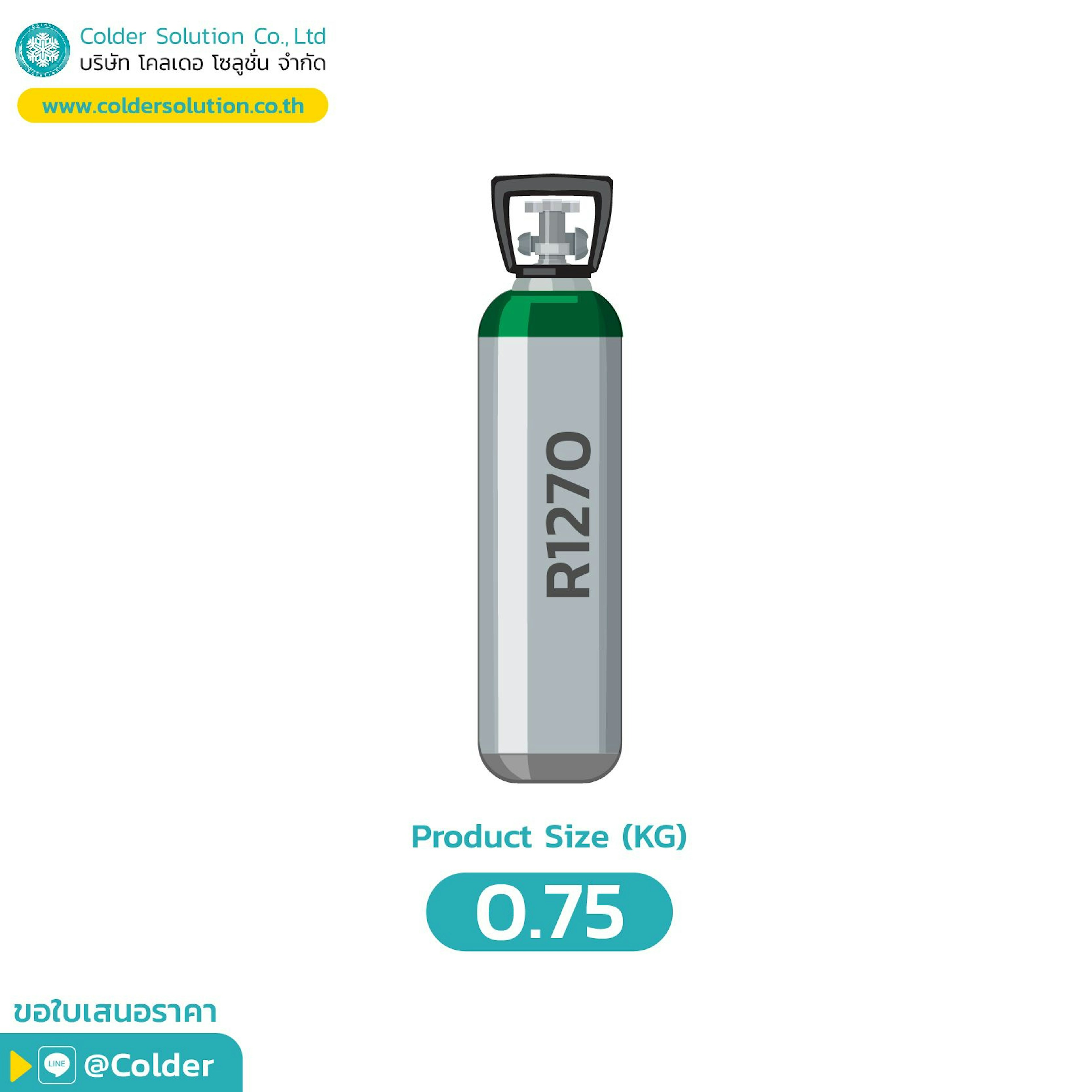 สารทำความเย็น R1270